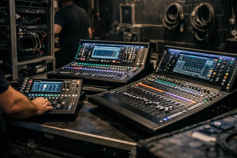 Allen & Heath dijital mikser ailesi karşılaştırması