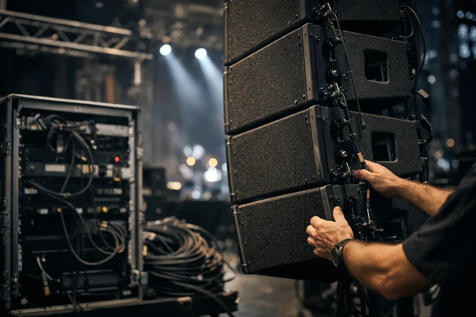 Canlı Etkinlik ve Turne İçin Ölçeklenebilir Line Array